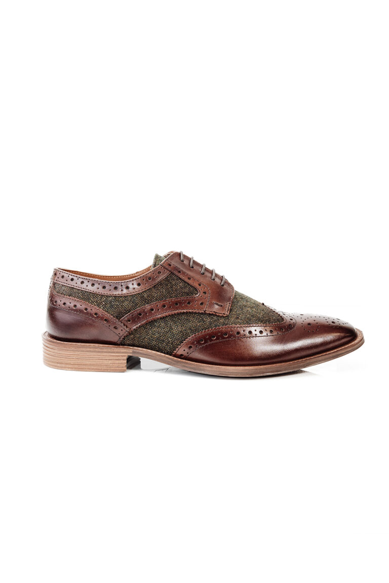 Appleton Brown Tweed Shoes