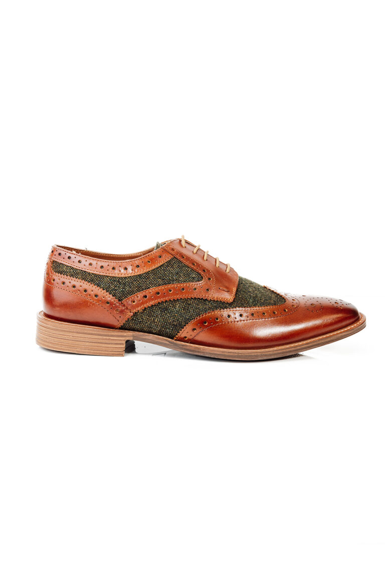 Appleton Tan Tweed Shoes