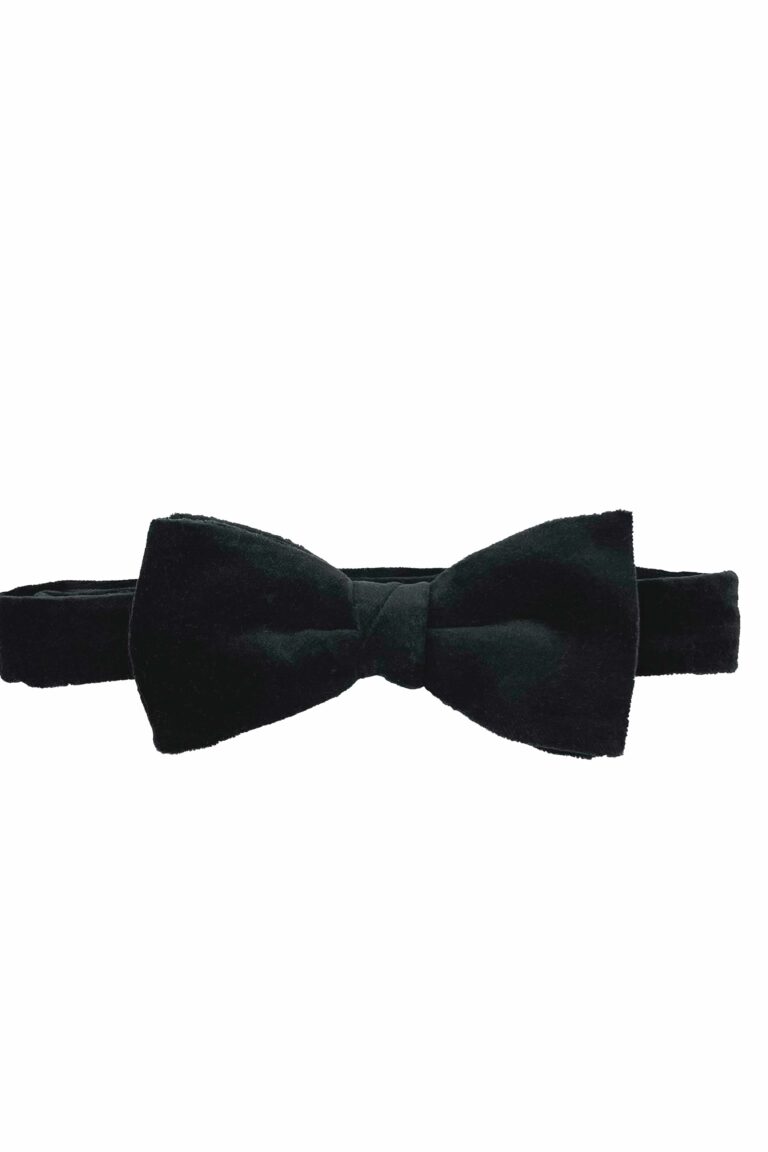Black Velvet Bow Tie