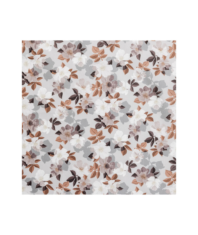 Nysa Silver Pocket Square