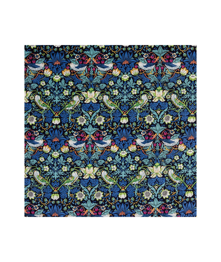 Strawberry Thief Pocket Square