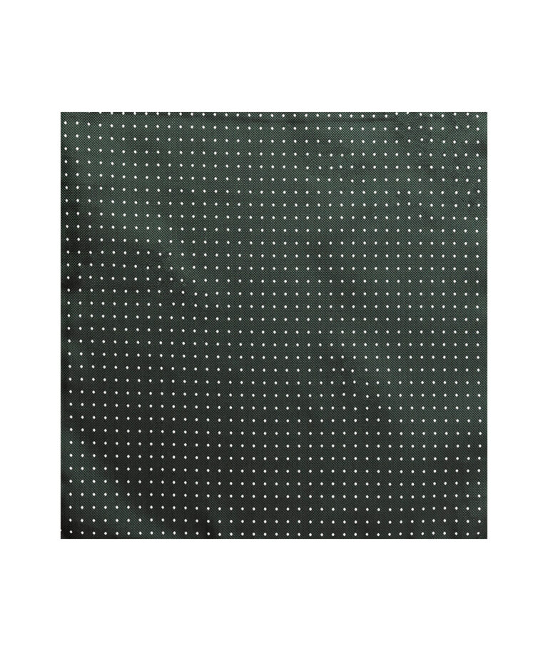 Green Polka Dot Pocket Square
