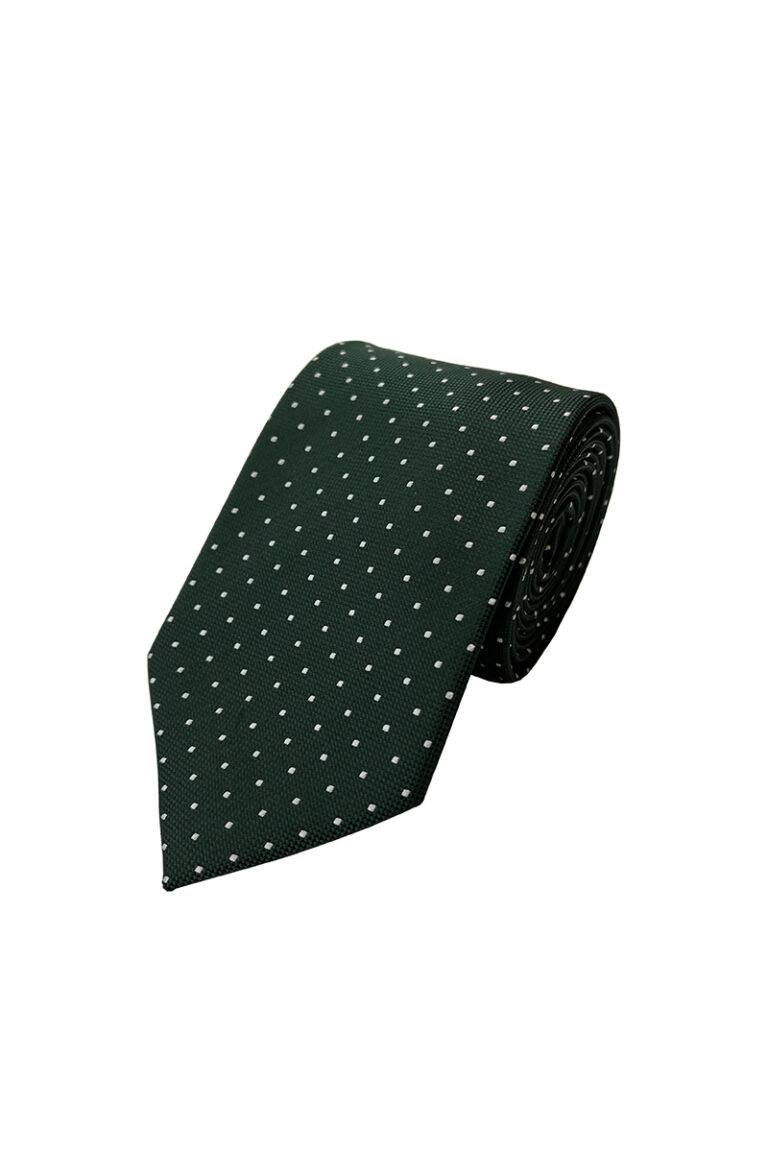 Green Polka Dot Tie