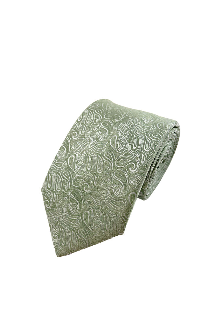 Sage Paisley Tie