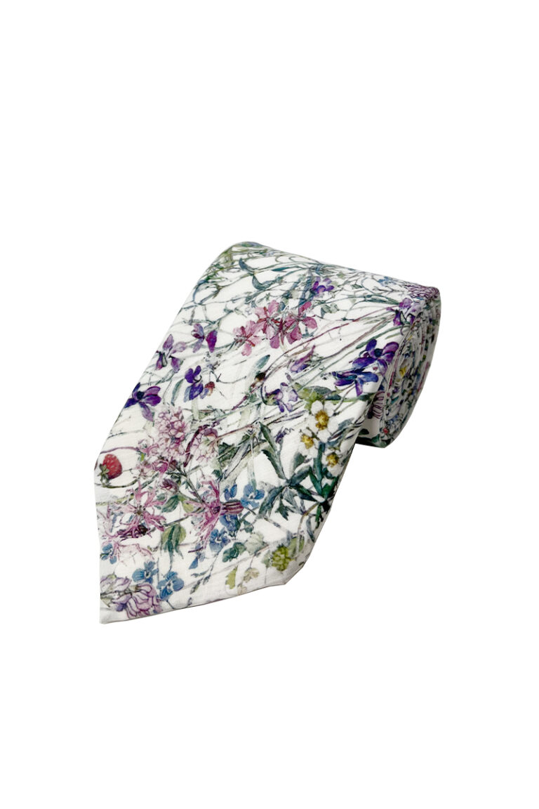Wildflower Ivory Tie