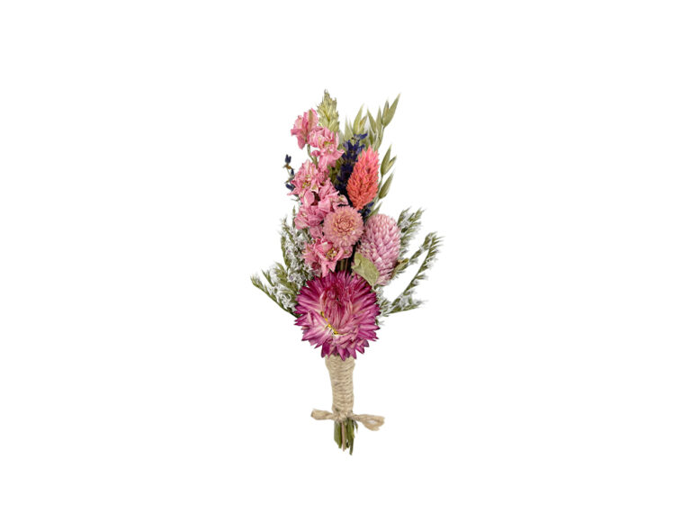 Pink Floral Buttonhole