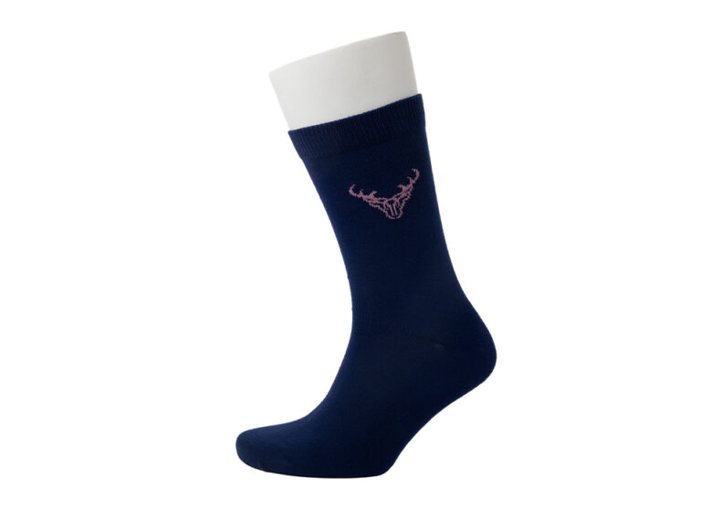 Stag & Groom Socks Navy
