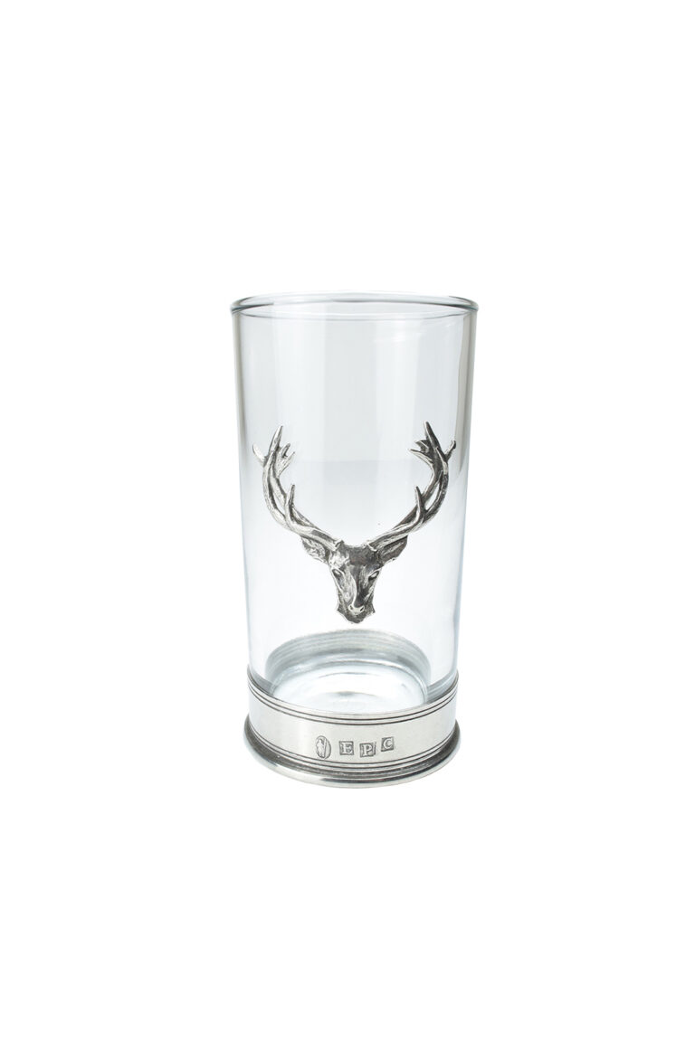 Stag Head Highball Glass
