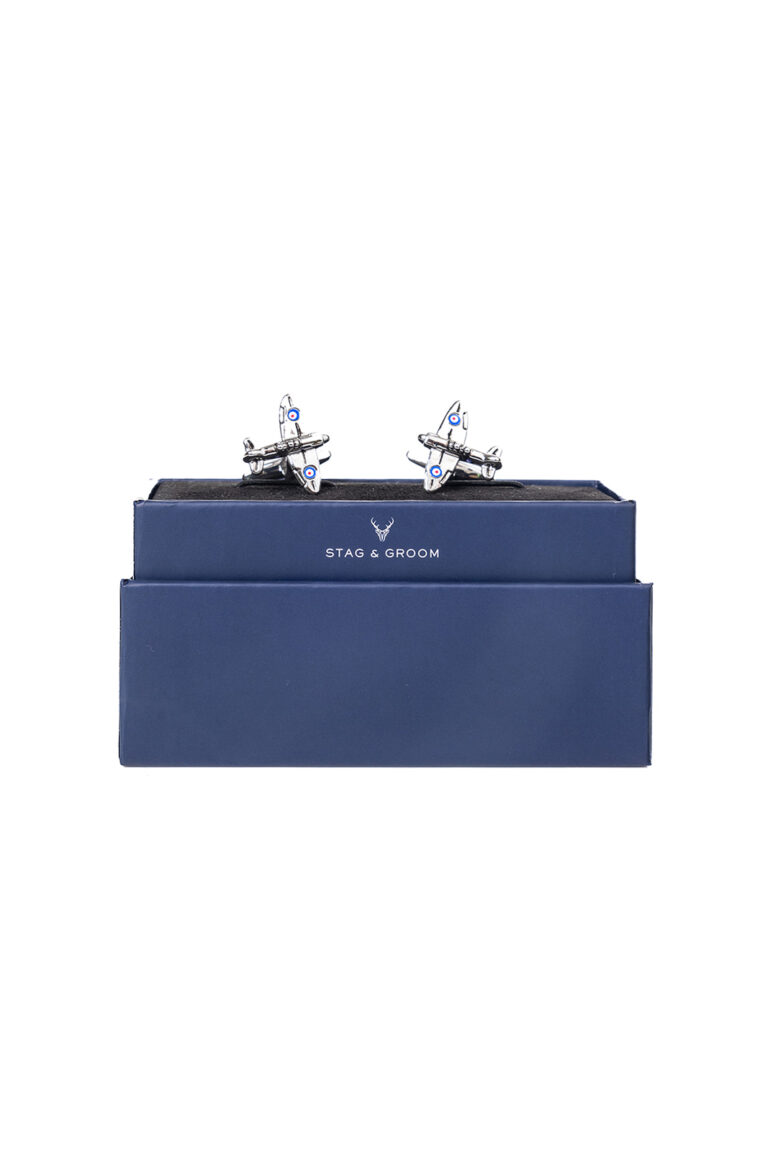 Spitfire Plane Cufflinks