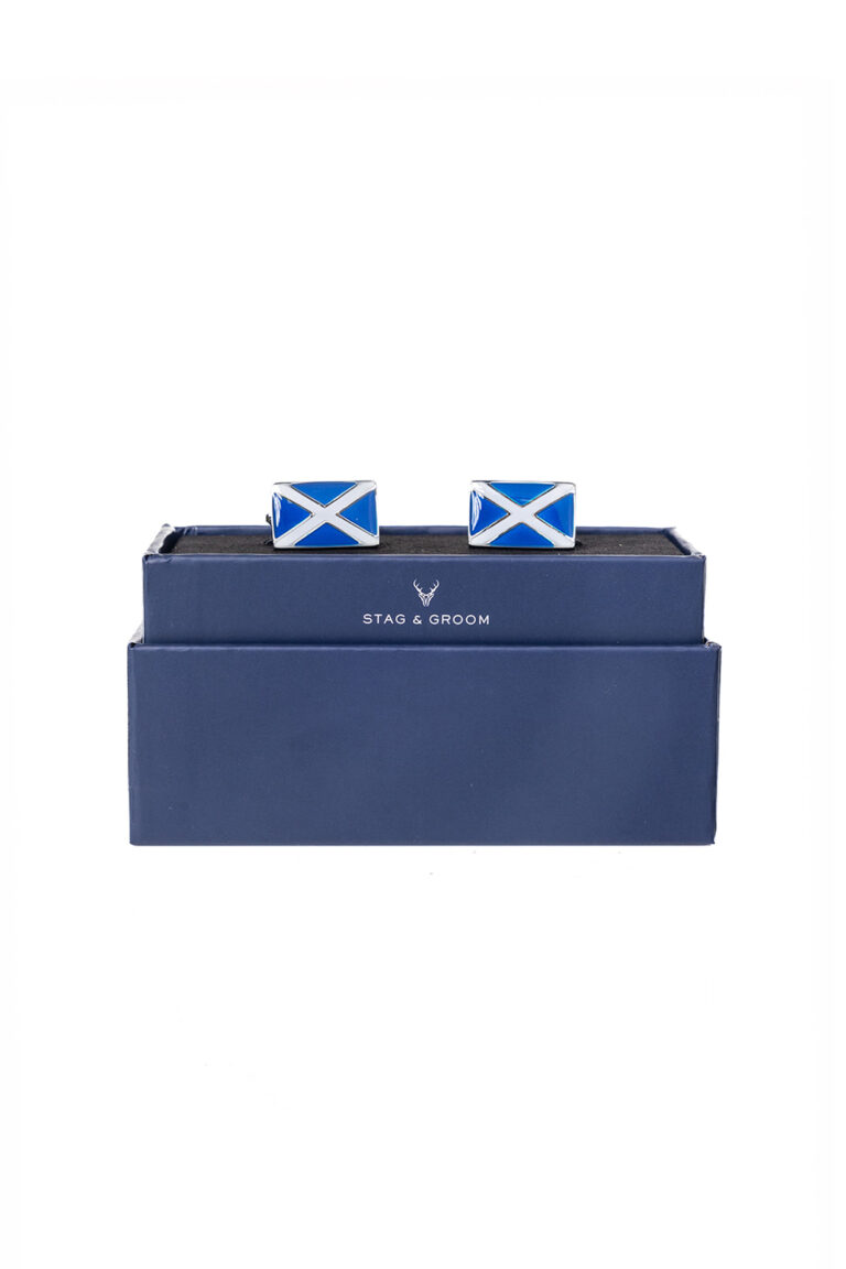 Scottish Flag Cufflinks