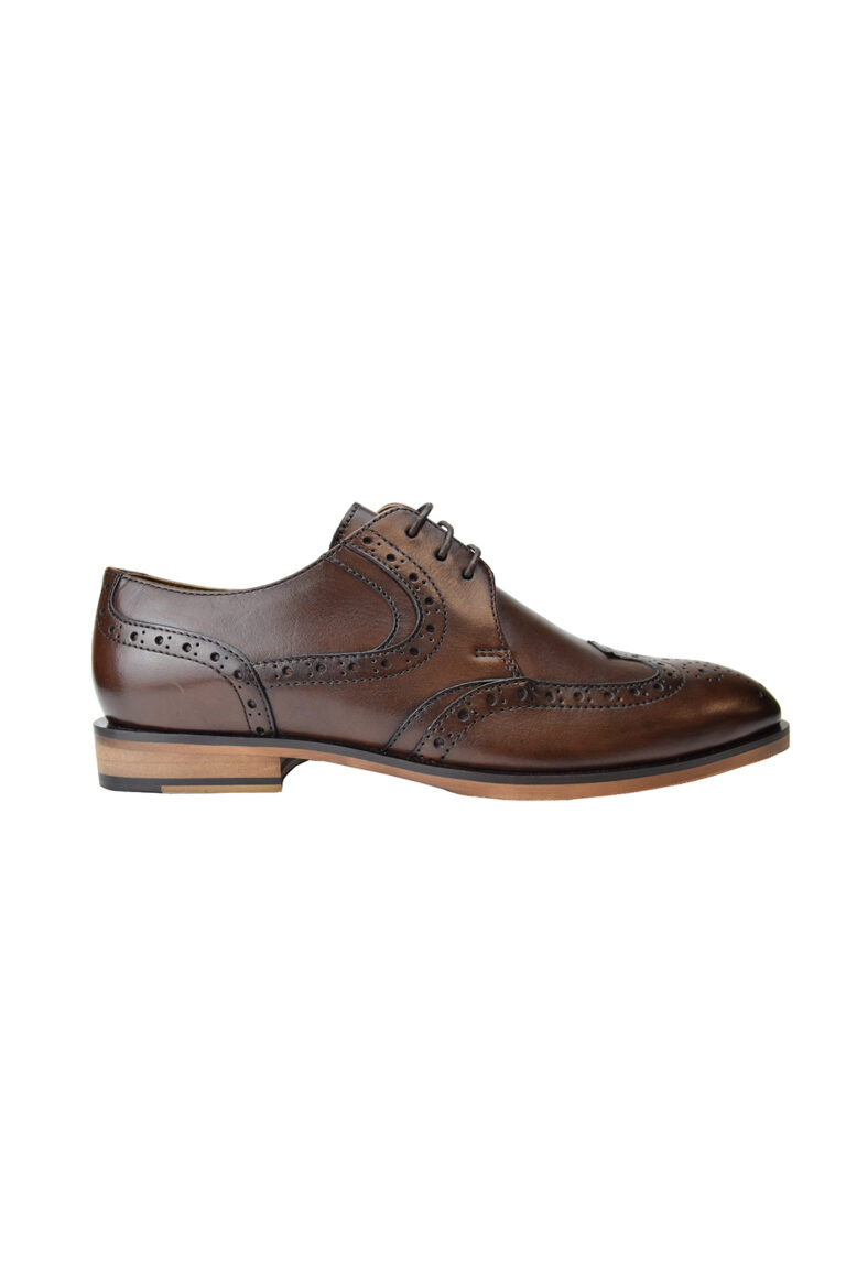 Stag & Groom Brown Brogue Shoes