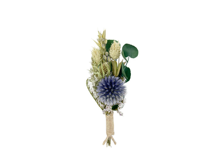 Green Floral Buttonhole
