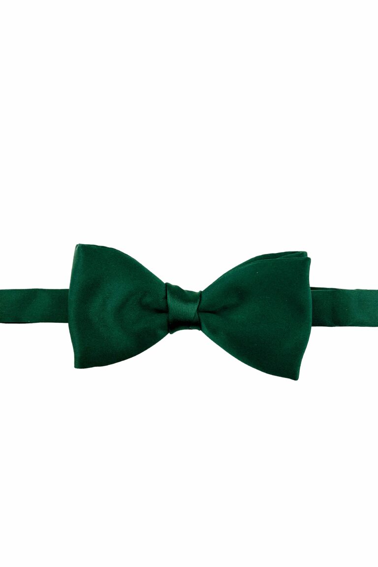 Forest Green Satin Bow