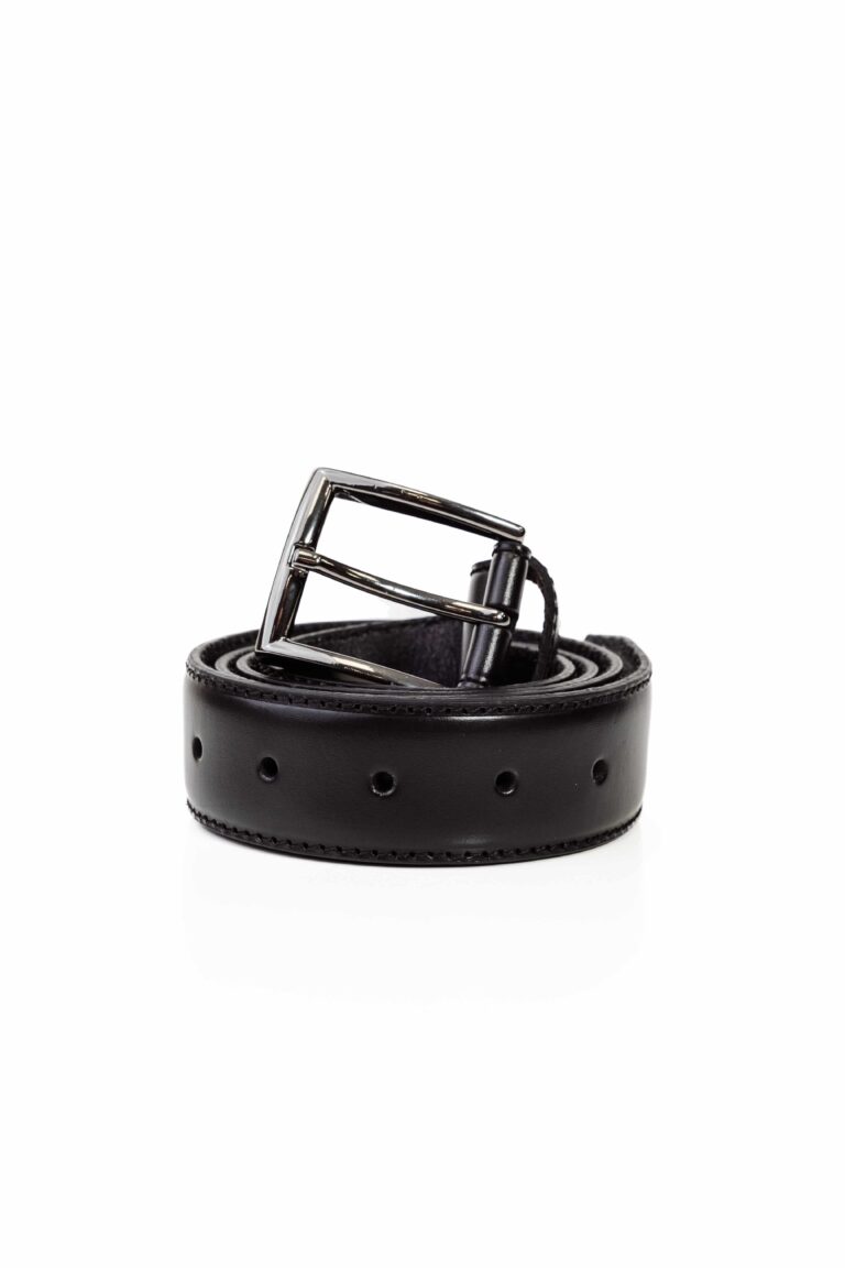 Black Leather Belt