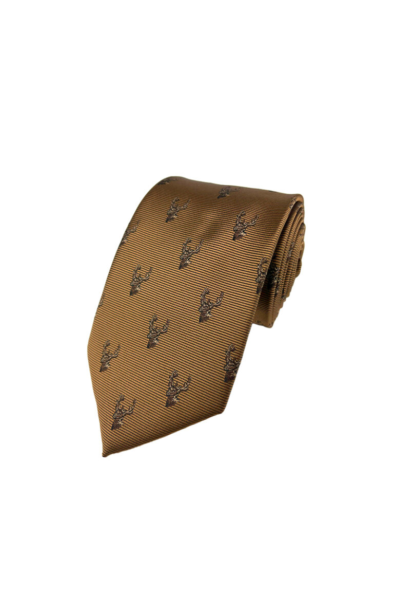 Bronze Stags Head Tie