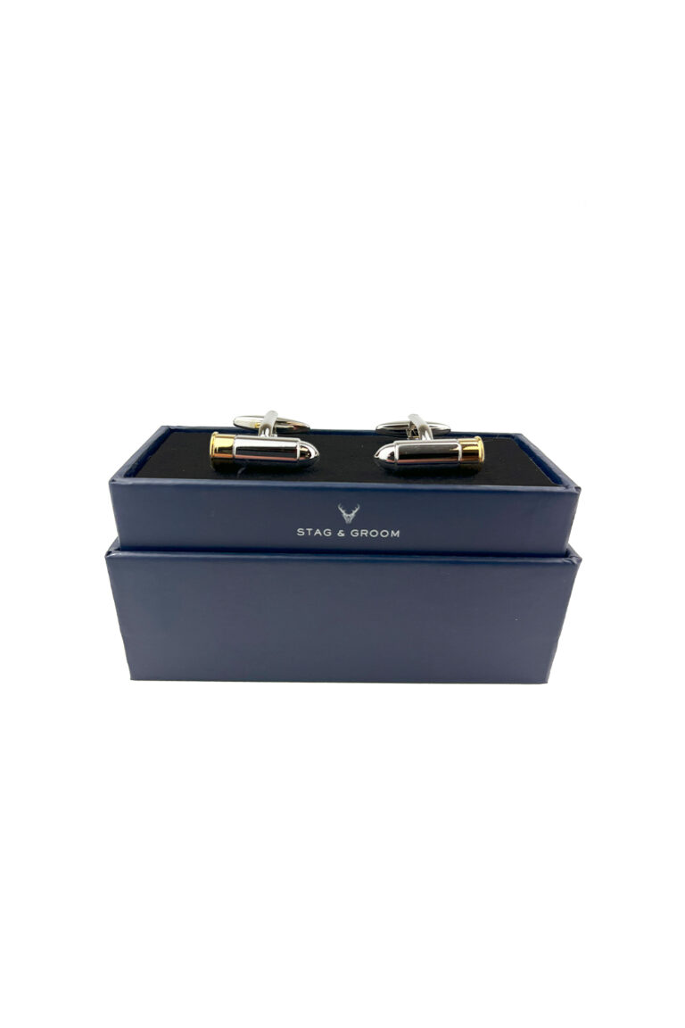 Bullet 2 tone Cufflink