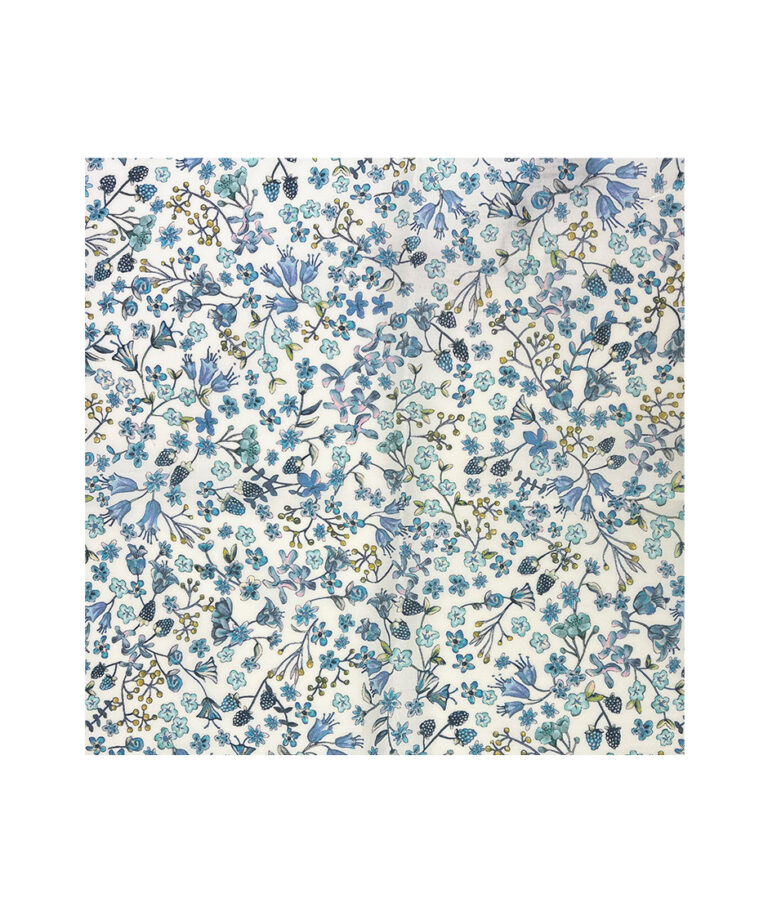 Donna Leigh Blue Pocket Square