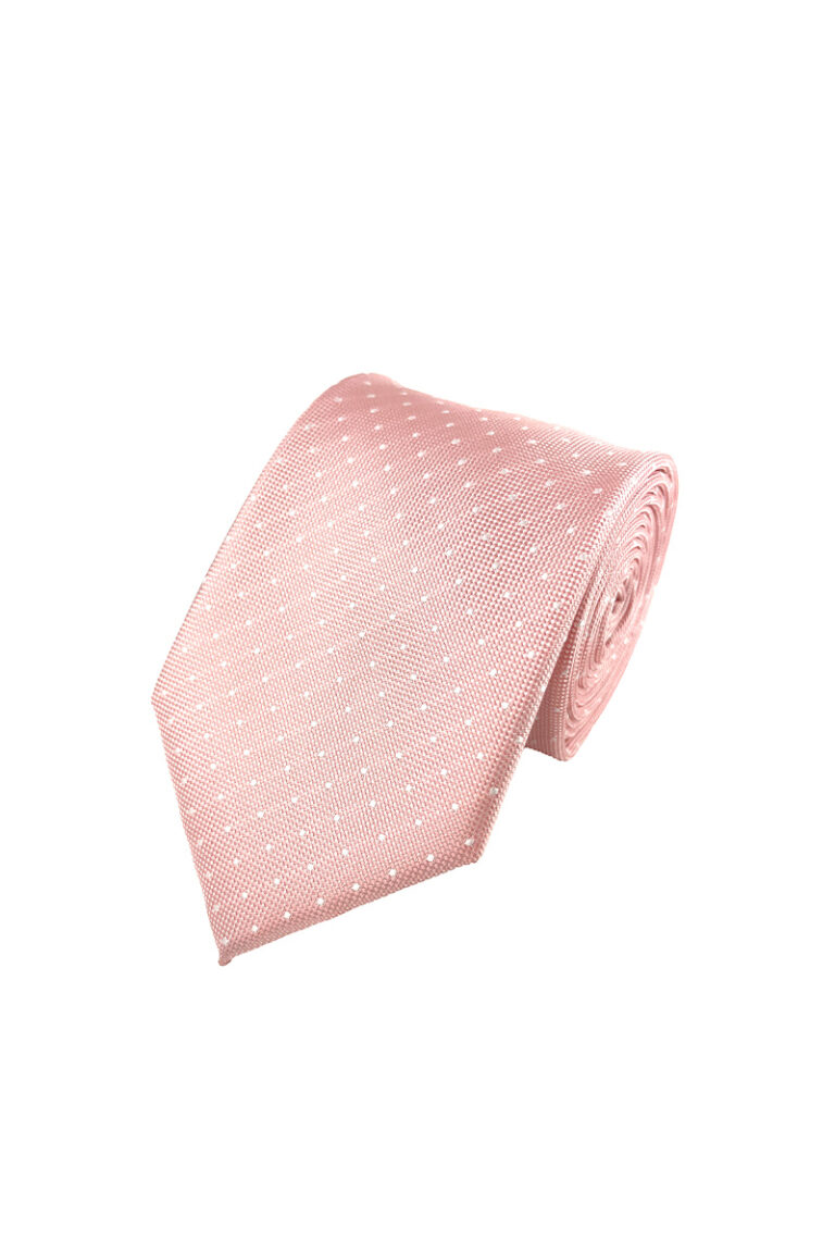 Pink Polka Dot Tie