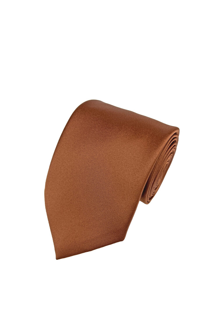 Hazelnut Satin Tie