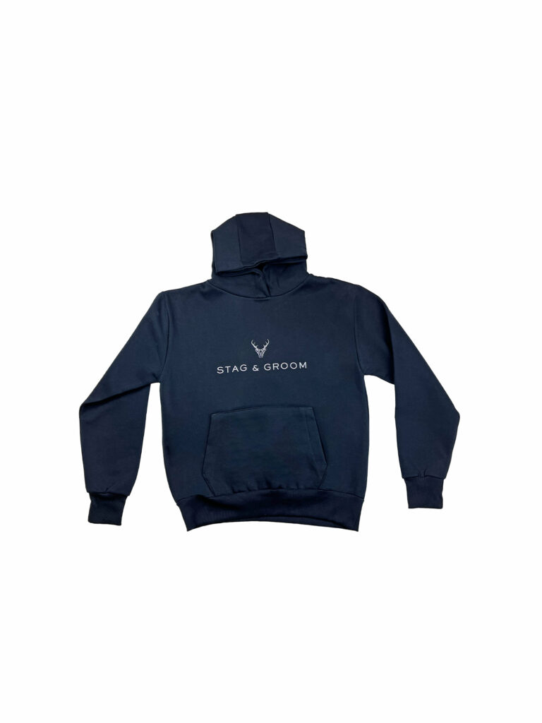 Stag & Groom Hoodie - Navy